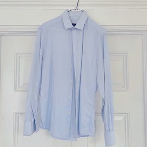 Mens Versace Collection dress shirt -blue